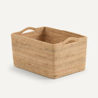 Panier De Rangement En Rotin
