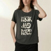 T-shirt Col Rond Manches Courtes Imprimé