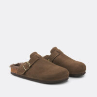 Mules Sabots En Cuir Suédé-LA REDOUTE COLLECTIONS