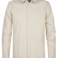 Chemise Coton Lin Coupe Droite-PETROL INDUSTRIES