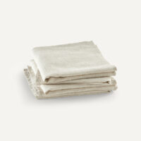 Lot De 4 Serviettes De Table En Lin