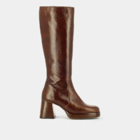 Bottes En Cuir Vieilli Betina