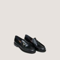 Mocassins En Cuir Glacé