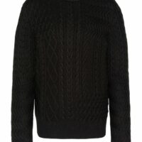 Pull Col Rond En Grosse Maille-SCHOTT