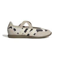 Ballerines En Cuir À Talon Plat