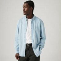 Chemise Droite Oxford Col Boutonné-LEVI'S