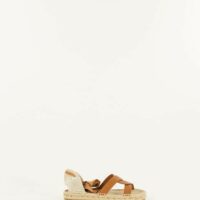 Sandales Espadrilles En Cuir-SESSUN