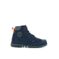Bottines Pampa Hi Cuff Waterproof Fourrées En Cuir-PALLADIUM