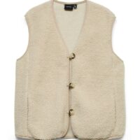 Gilet Sans Manches En Sherpa-VERO MODA