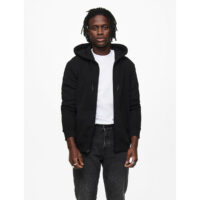 Sweat  Zippé À Capuche Droit Ceres-ONLY & SONS