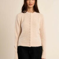 Gilet Manches Longues Col Rond-MOLLY BRACKEN