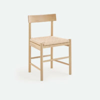 Chaise En Chêne Massif Effet Bois Blanchi