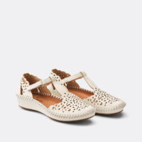 Sandales Semi-compensées En Cuir Vallarta-PIKOLINOS