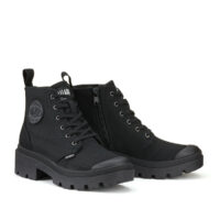 Baskets Montantes PALLABASE TWILL-PALLADIUM