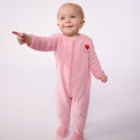 Pyjama Avec Pieds En Velours-PETIT BATEAU