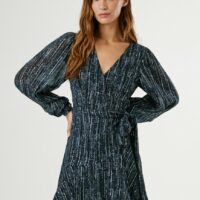 Robe Courte Imprimée MAISA-PEPE JEANS
