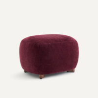 Pouf En Velours