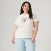 T-shirt Col Rond Manches Courtes Motif Devant-LEVI’S PLUS