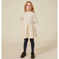 Robe À Manches Longues Bi-matière-PETIT BATEAU