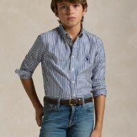 Chemise En Popeline Rayée-POLO RALPH LAUREN