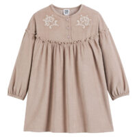 Robe Manches Longues En Velours