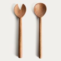 Ensemble Malor de 2 ustensiles de cuisine en acacia - Kave Home - Kave Home