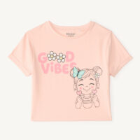 T-shirt manches courtes Billie Boo pour fille-Orchestra