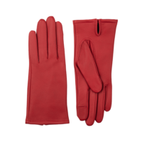 Gants Valois doublés soie - Rouge - Maison Fabre - Maison Fabre