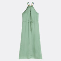 Robe Fluide Sans Manches Bretelles Bijoux