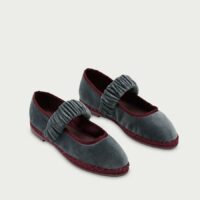 Ballerines En Velours Mafalda-FLABELUS