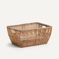 Panier À Linge Rotin L50xH24cm Sentaku-AM.PM