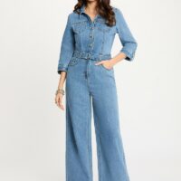 Combi-pantalon En Jean-MORGAN