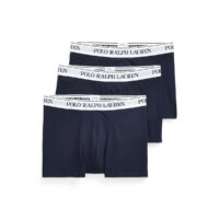 &nbsp;Lot De 3 Slips Boxers Classiques Coton Stret-POLO RALPH LAUREN