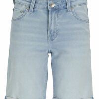 Short En Jean Large Bleu Clair-JACK & JONES JUNIOR