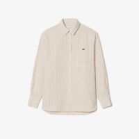 Chemise Oversize Lin Mélangé-LACOSTE