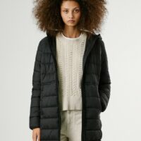 Doudoune Mi-longue À Capuche SALLY-PEPE JEANS