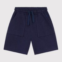 Bermuda Short En Coton Uni-PETIT BATEAU
