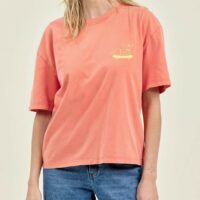 T-shirt À Manches Courtes Imprimé À La Poitrine