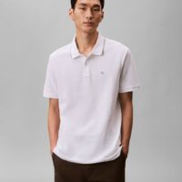 Polo Manches Courtes Maille Piquée-CALVIN KLEIN