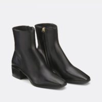 Bottines En Cuir Lisse N°406-RIVECOUR