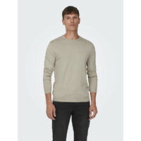 Pull Léger Col Rond Droit-ONLY & SONS