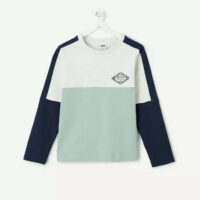 T-shirt Manches Longues Color Block-TAPE A L'OEIL