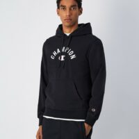 Sweat À Capuche Logo Demi Cercle-CHAMPION