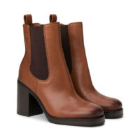 Bottines En Cuir