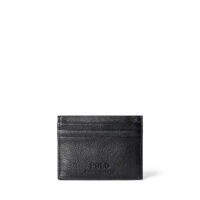 &nbsp;Porte-cartes En Cuir Chagrin-POLO RALPH LAUREN
