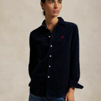Chemise À Manches Longues En Velours-POLO RALPH LAUREN