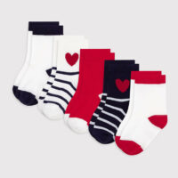 Lot De 5 Chaussettes 15/18-23/26-PETIT BATEAU
