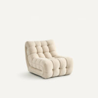 Fauteuil Modulable Capitonné