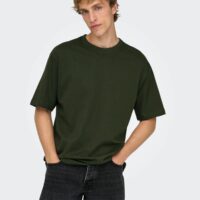 T-shirt Col Rond Ample-ONLY & SONS