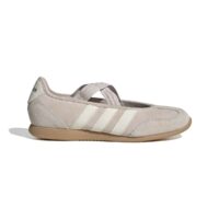 Ballerines En Cuir À Talon Plat